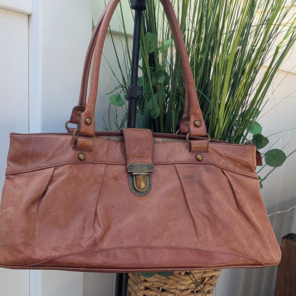 HOBO Vintage Genuine Leather Tan Leather Women's Bag